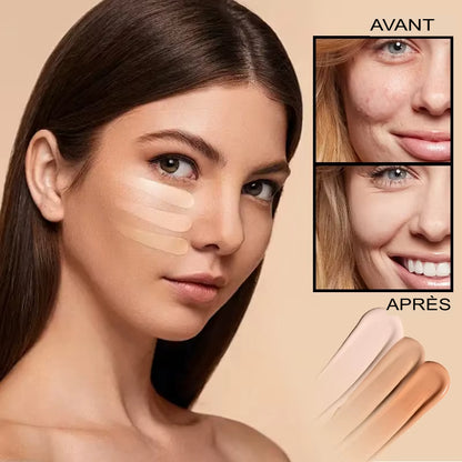 VERONNI Concealer Liquide 30g - Maquillage Parfait, Waterproof et Haute Couverture pour Tatouages