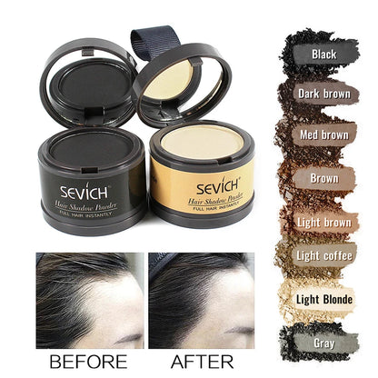 Sevich Hairline Powder 4g - Root Shadow Powder, Natural Hair Concealer, Unisex, Hair Loss Solution 