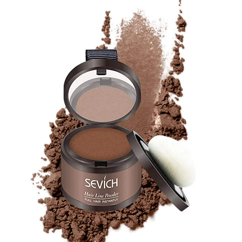 Sevich Hairline Powder 4g - Root Shadow Powder, Natural Hair Concealer, Unisex, Hair Loss Solution 