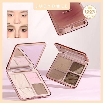 Judydoll Contouring &amp; Highlighting Palette - Natural Contour, Matte Glow and Face Shadows for Perfect Makeup