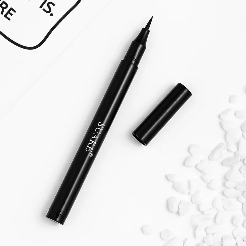 Eyeliner Liquide Waterproof à Séchage Rapide - Outil de Maquillage des Yeux, Non-Blooming.