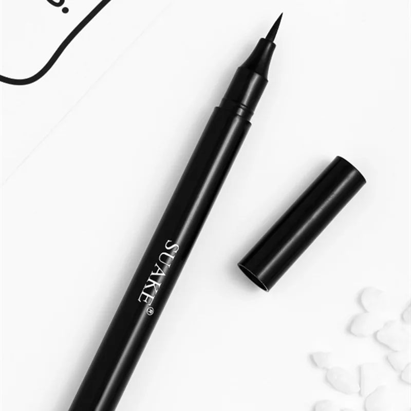 Eyeliner Liquide Waterproof à Séchage Rapide - Outil de Maquillage des Yeux, Non-Blooming.